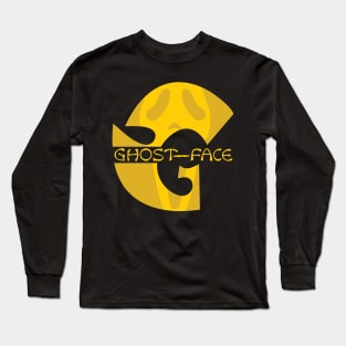 Ghost-Face Parody Long Sleeve T-Shirt